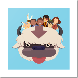 Team Avatar - Appa Blep Posters and Art